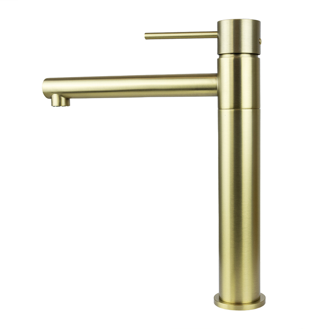 Corsan LUGO CMB7521BGL standing faucet with a movable spout Brushed Gold