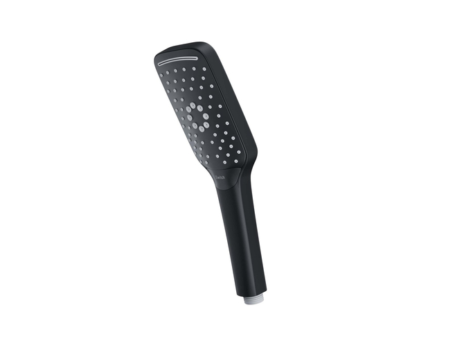 Corsan CMP003BL/BL černá ruční sprcha s CMW250 PVC černou sprchovou hadicí