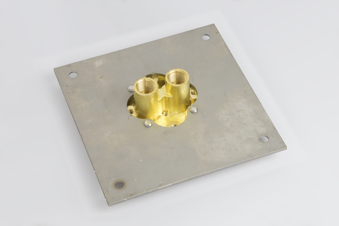 Corsan TRINO CMB7159BL Stojánková vaňová batéria, čierna