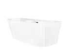 Corsan MONO wall-mounted freestanding bathtub 170 x 80 cm click-clack plug Gold